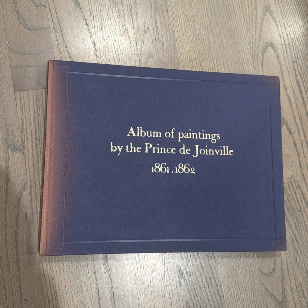 1964 Civil War Album of Paintings Prince de Joinville Hardcover Art Slipcase